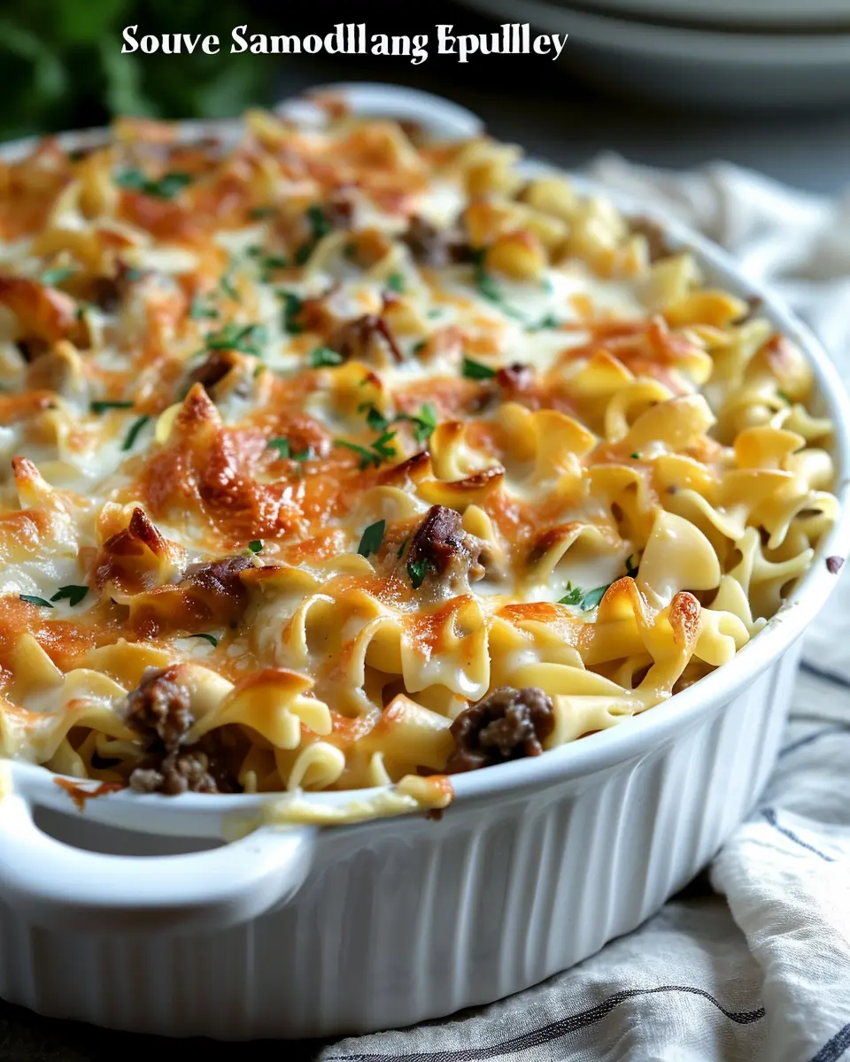 Sour Cream Beef Noodle Casserole: Your New Cozy Family Favorite