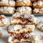 Tiramisu Crinkle Cookies