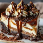 Caramel Brownie Cheesecake Recipe