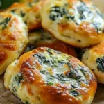Irresistibly Easy Spinach Cottage Cheese Flagels
