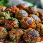 Delicious Vegan Mushroom Meatballs