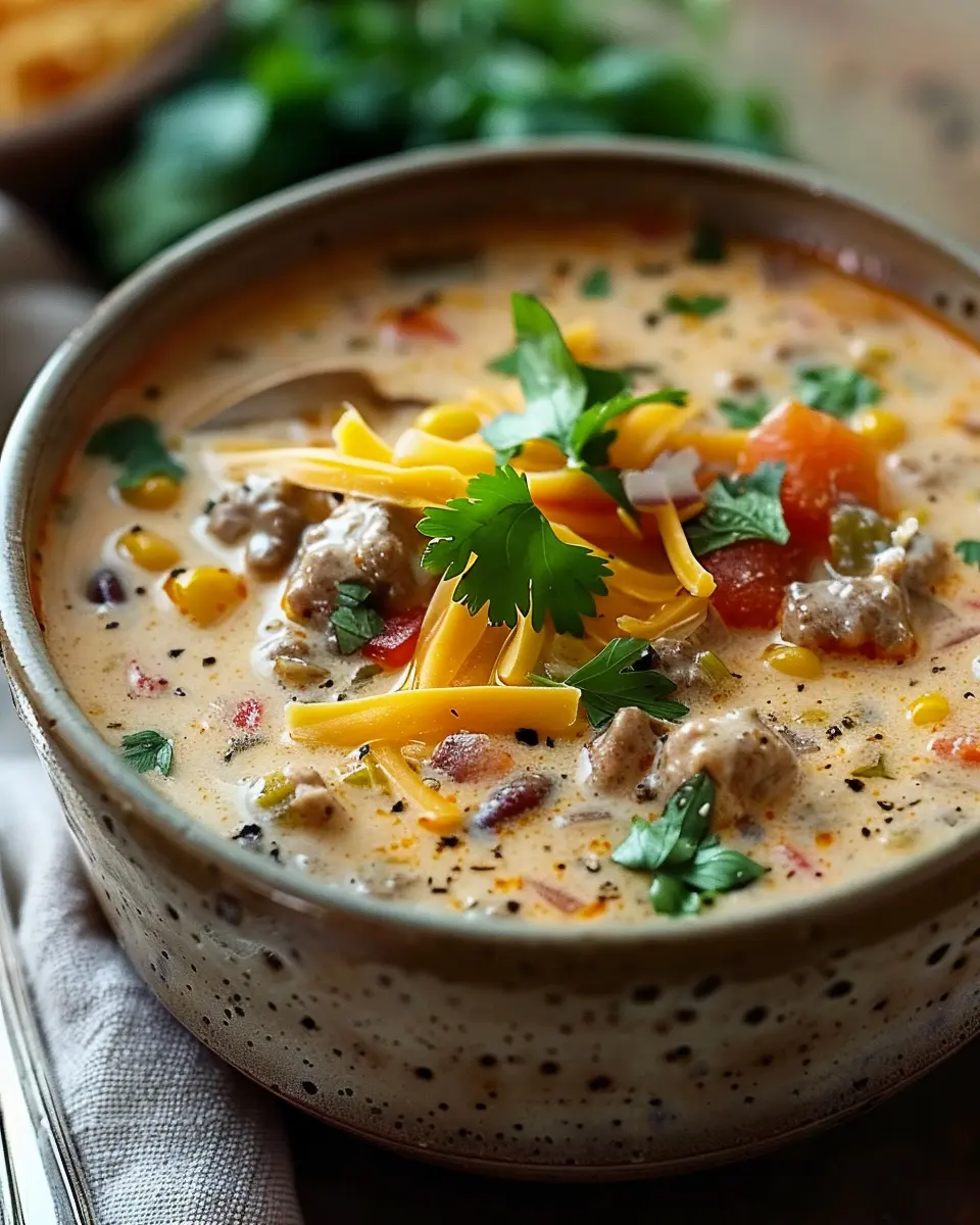 Creamy Cowboy Soup Recipe: Indulgent Flavor with Turkey Bacon