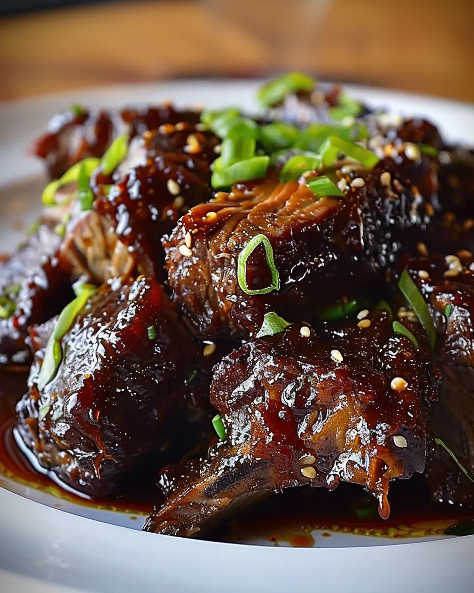 Asian Sticky BBQ Chuck Roast: A Juicy Twist on Comfort Food