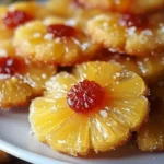 Pineapple Upside Down Sugar Cookies
