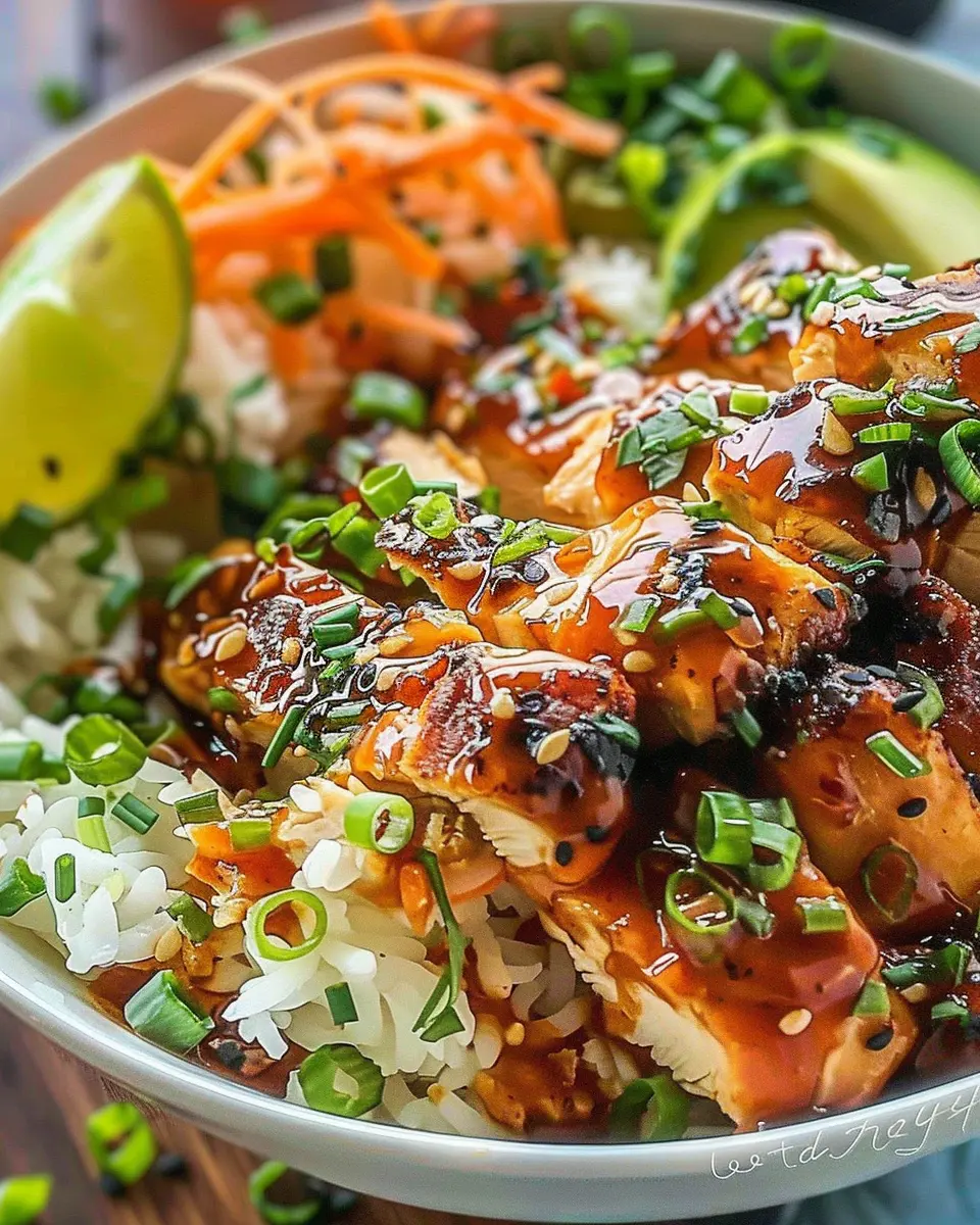 Sweet Chili Chicken Bowl: Easy Recipe for Flavorful Comfort