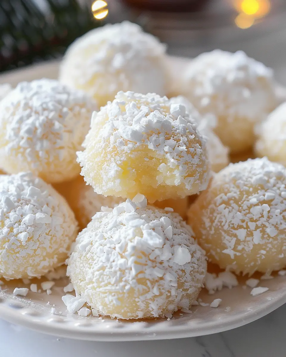 Sweetened Condensed Milk Snowballs: The Best Indulgent Treats