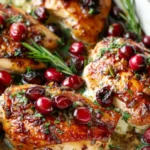 Honey Cranberry Chicken Bake