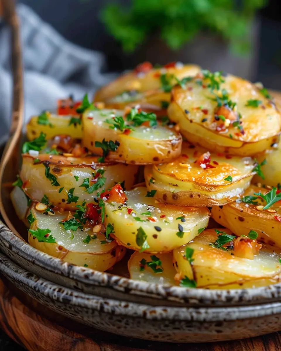 Patates Salatası: Easy Recipe with Turkey Bacon and Fresh Herbs