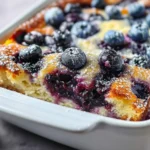 Blueberry Buttermilk Pancake Casserole