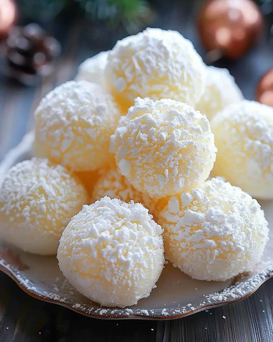 Sweetened Condensed Milk Snowballs: Easy Indulgence for Everyone