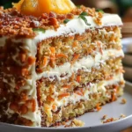 Christmas Hawaiian Carrot Pineapple Cake