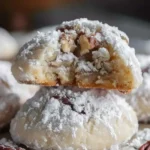 Buttery Pecan Snowball Cookies