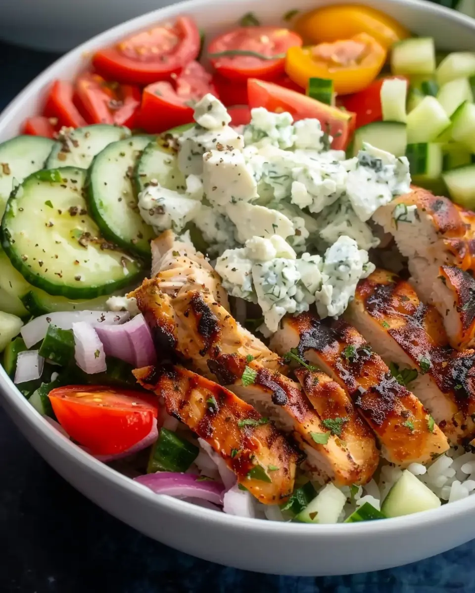 Greek Chicken Bowls: Easy, Flavor-Packed Weeknight Delight