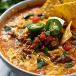Slow Cooker Nacho Soup