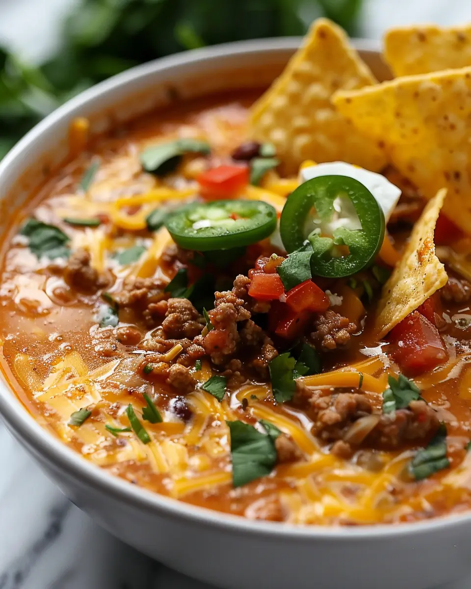 Slow Cooker Nacho Soup: Indulgent Comfort Food Everyone Loves