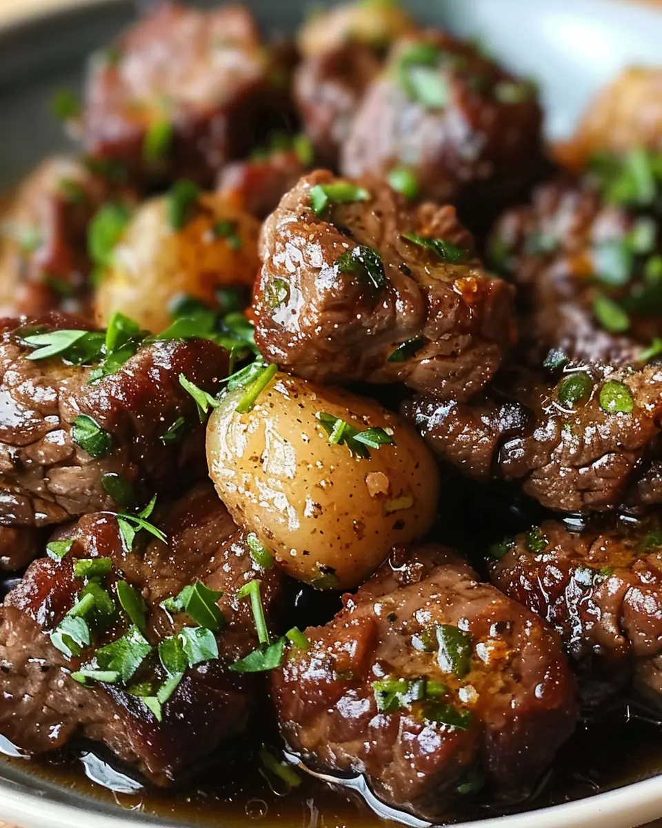 Garlic Butter Beef Bites: The Juiciest Homemade Delight
