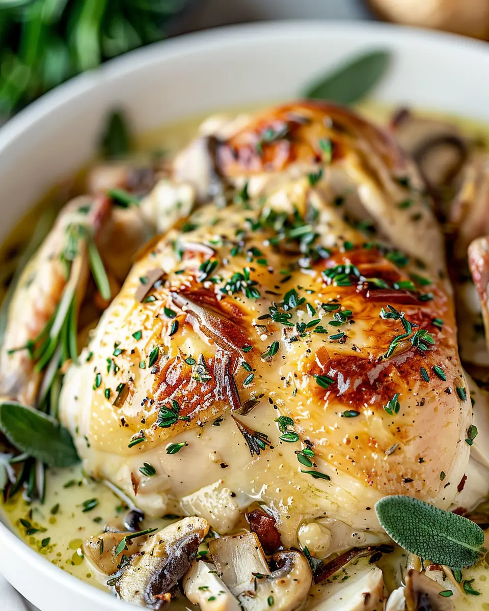 Comforting Rotisserie Chicken with a Twist of Turkey Bacon
