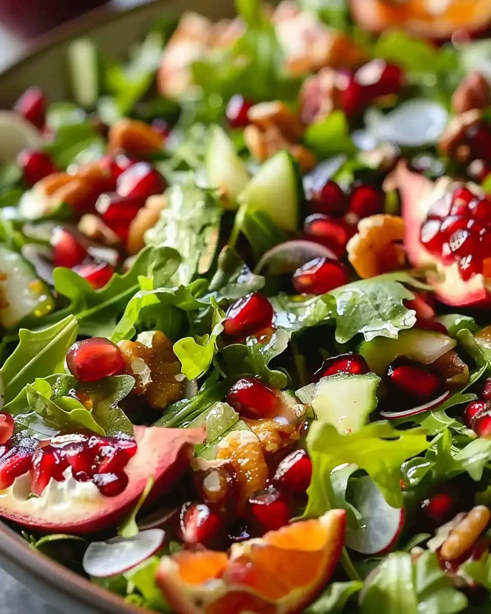 Pomegranate Christmas Salad: A Festive and Flavorful Delight
