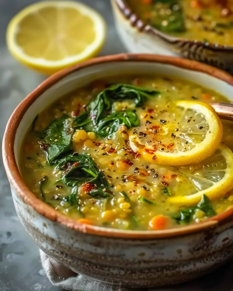 Lemon Lentil Soup: The Best Heartwarming Recipe for Cozy Days