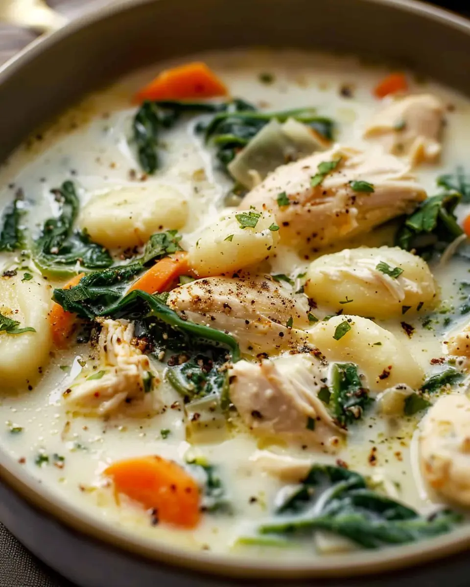 Olive Garden Chicken Gnocchi Soup: A Cozy and Healthy Twist