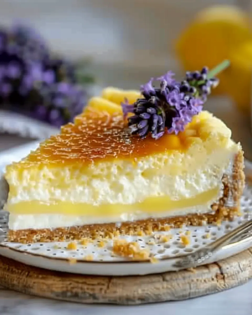 Lemon Lavender Cheesecake: Easy, Indulgent Delight for Home Chefs