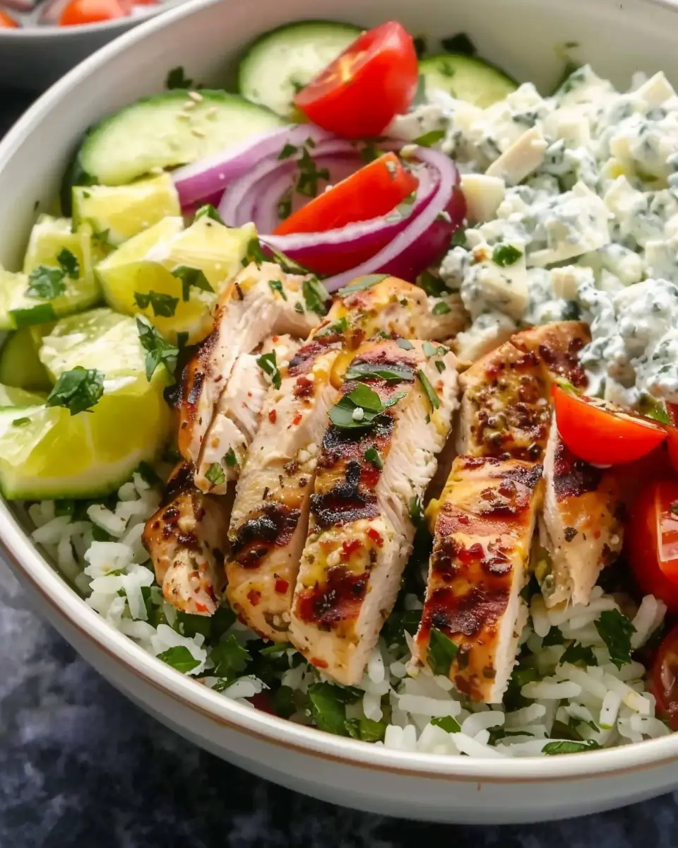 Greek Chicken Bowls: Easy Recipe for a Flavorful Homemade Meal