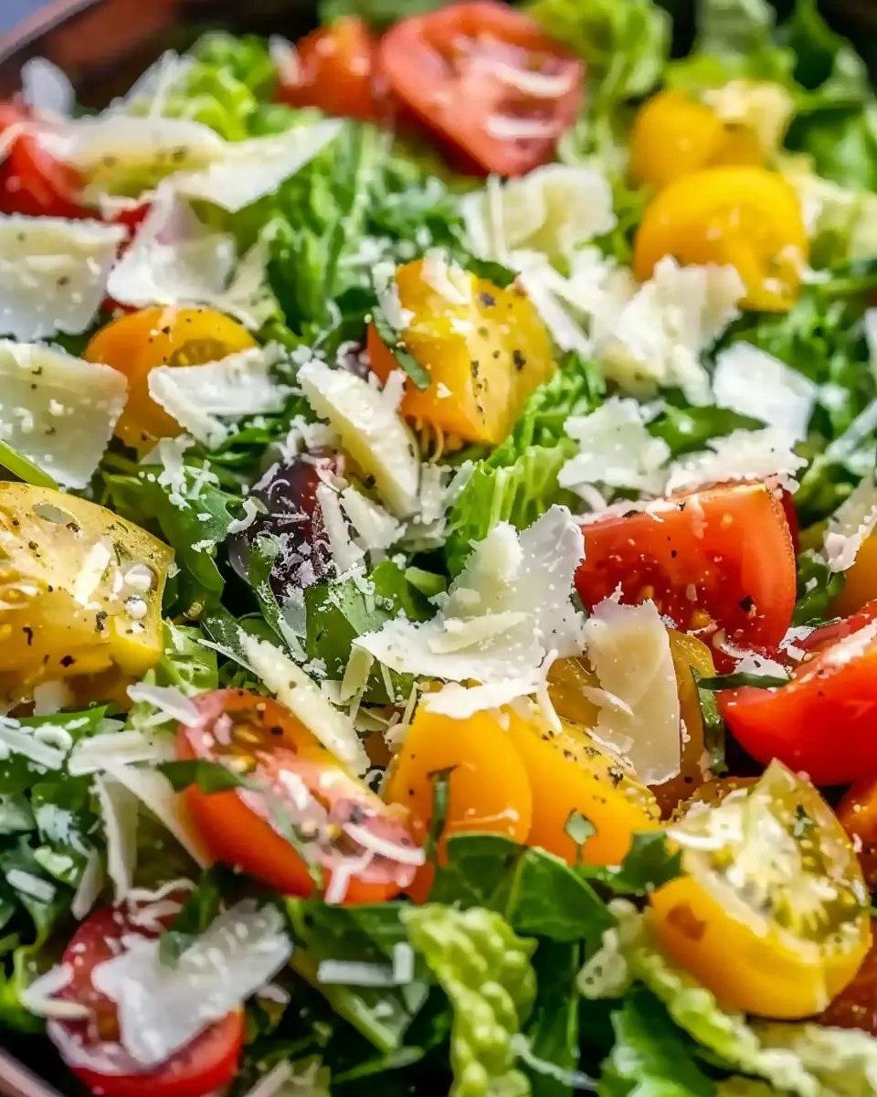 Parmesan Chopped Salad: Easy, Flavorful Twist with Turkey Bacon