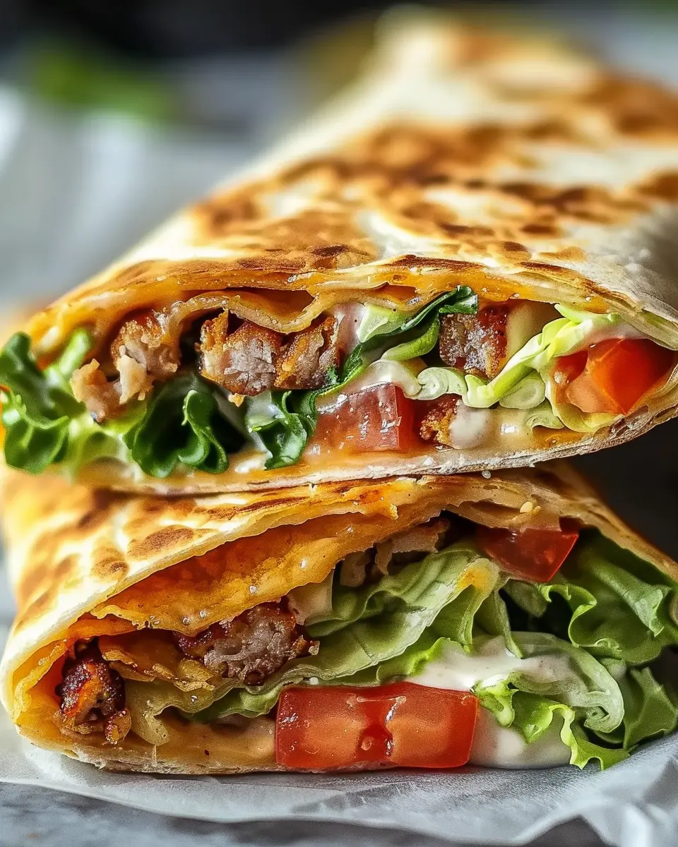 Delicious Keto Crunchwraps Recipe: Easy Turkey Bacon &amp; Beef Delight