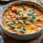 Creamy Tomato White Bean Stew