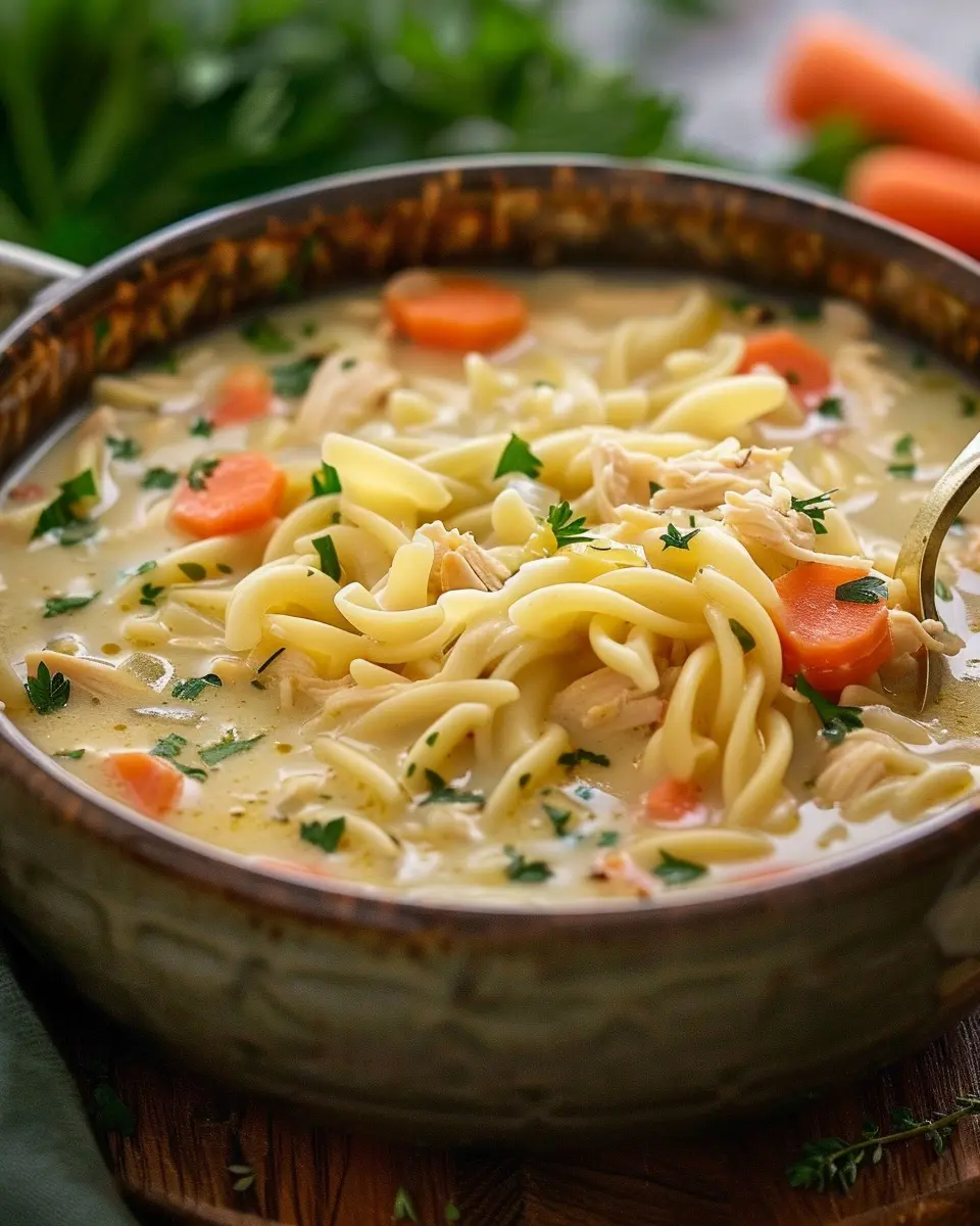 Crack Chicken Noodle Soup: A Cozy Turkey Bacon Delight