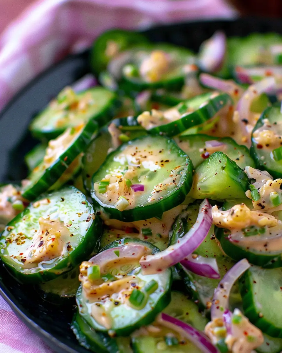 Jalapeno Popper Cucumber Salad: A Fresh, Indulgent Twist