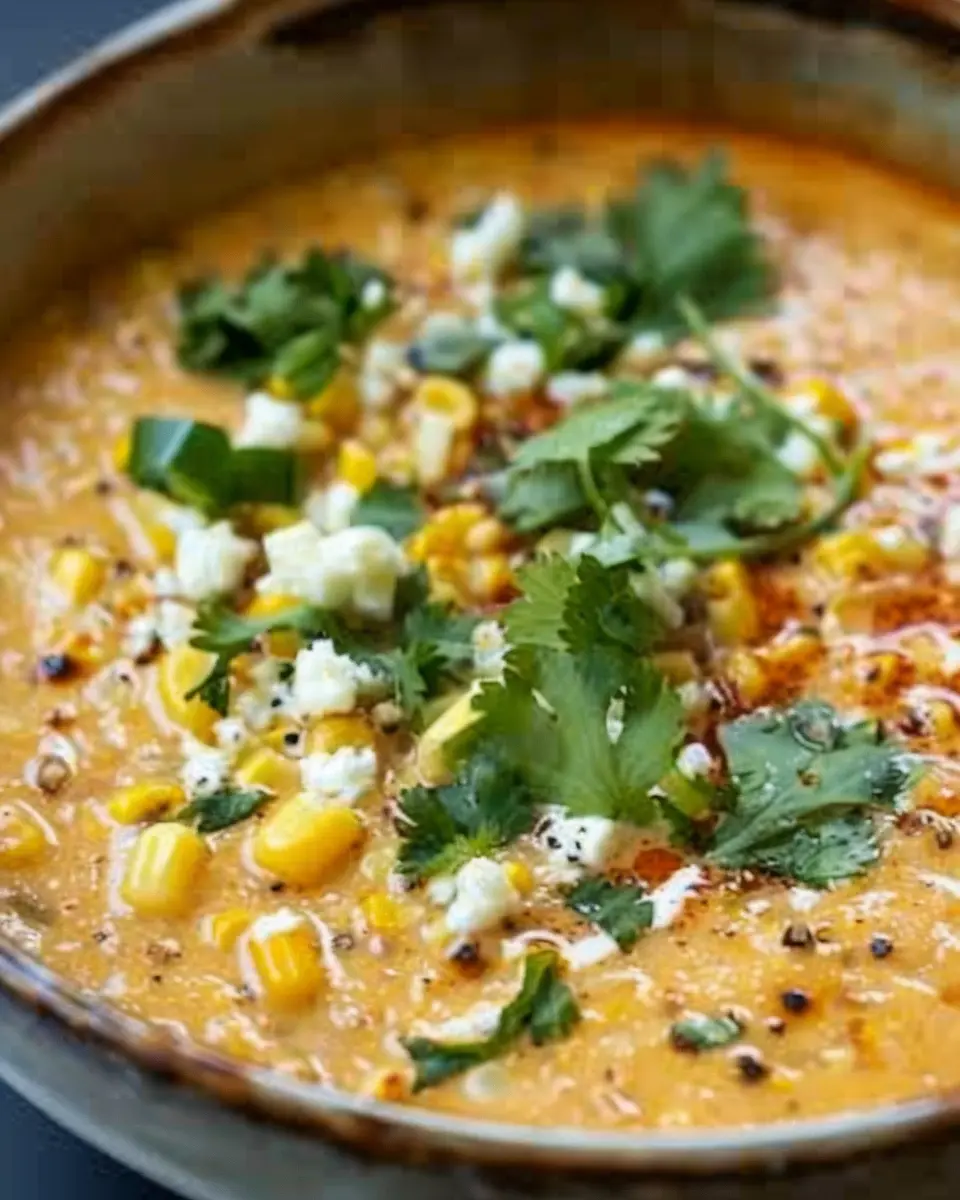 Mexican Street Corn Soup: Easy Comfort with Turkey Bacon Twist