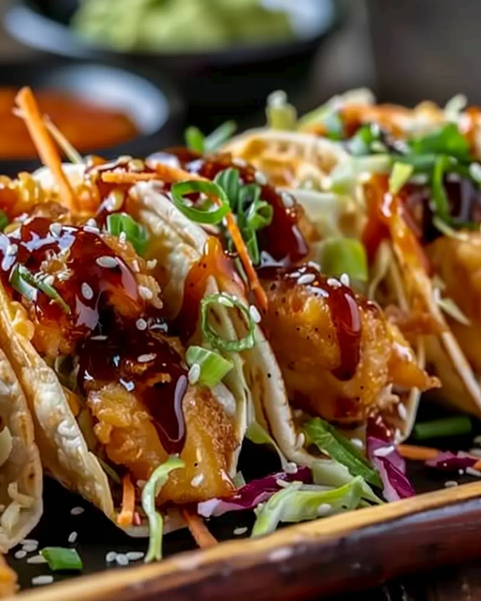 Crispy Chicken Wonton Tacos: Easy &amp; Flavorful Homemade Delight
