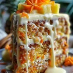 Hawaiian Carrot Pineapple Cake