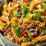 Quick Taco Pasta Salad