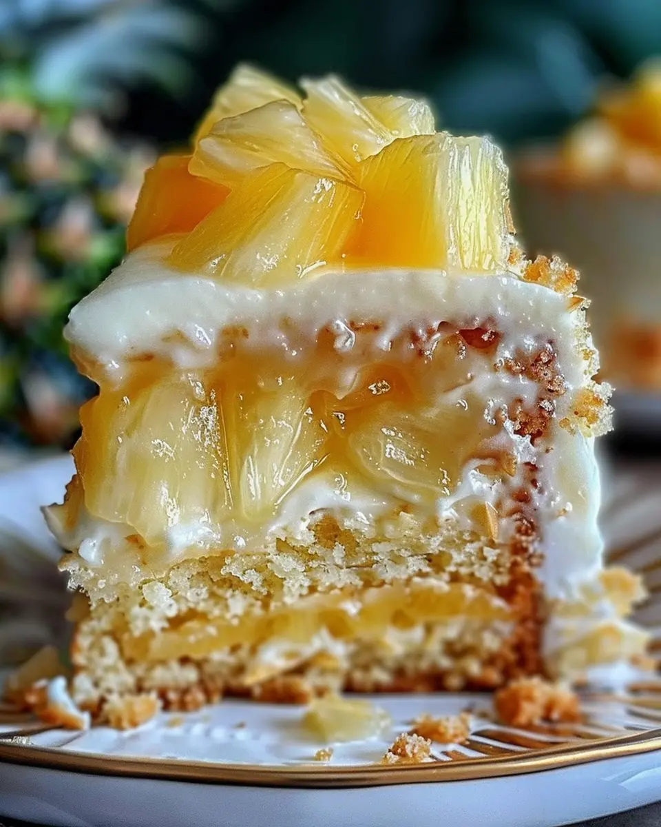 Juicy Pineapple Heaven Cake: Indulge in Tropical Bliss at Home
