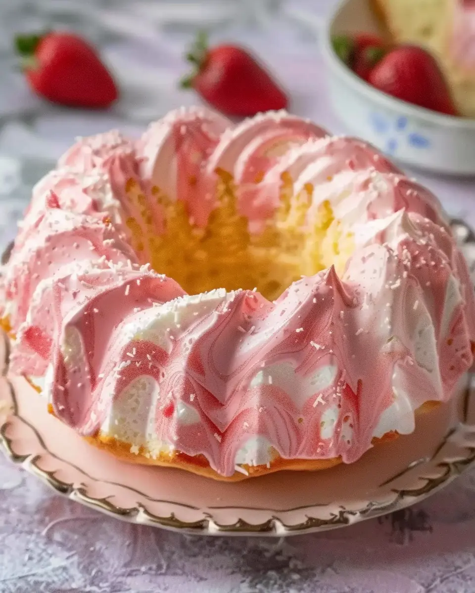 Strawberry Milkshake Pound Cake: The Best Indulgent Treat