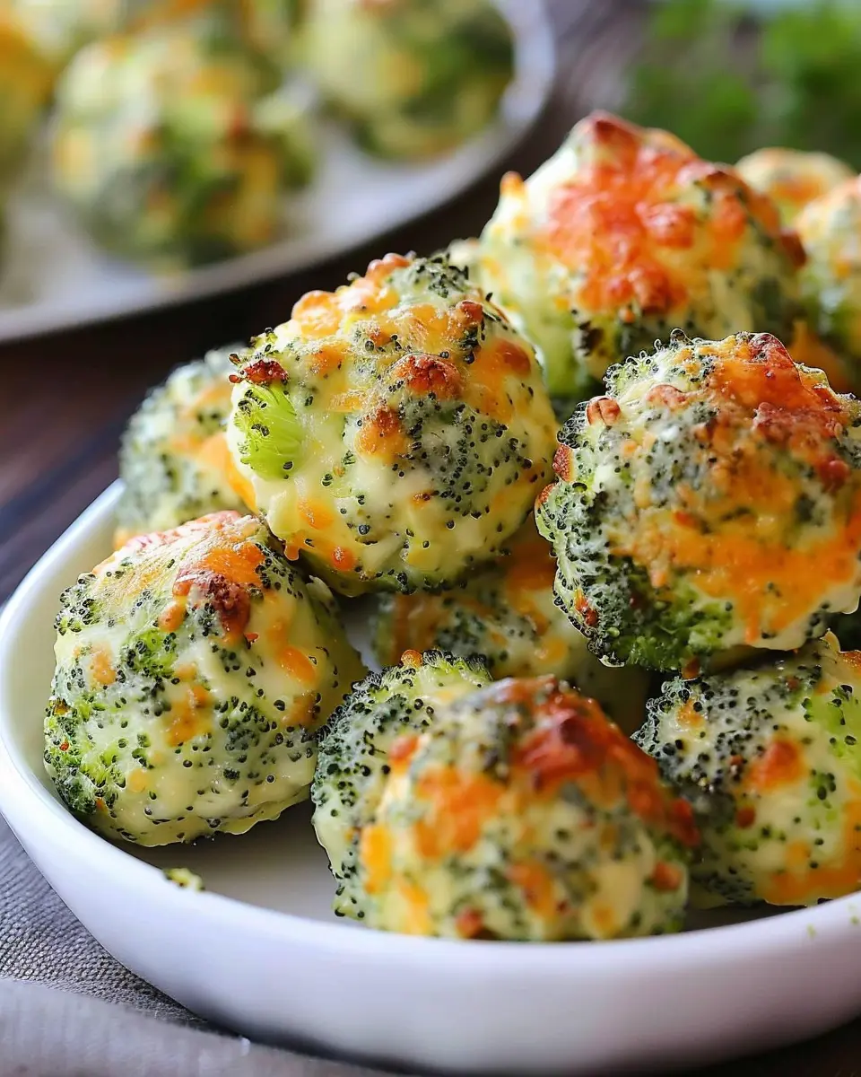 Baked Broccoli Cheese Balls: Easy, Cheesy, and Guilt-Free Delight