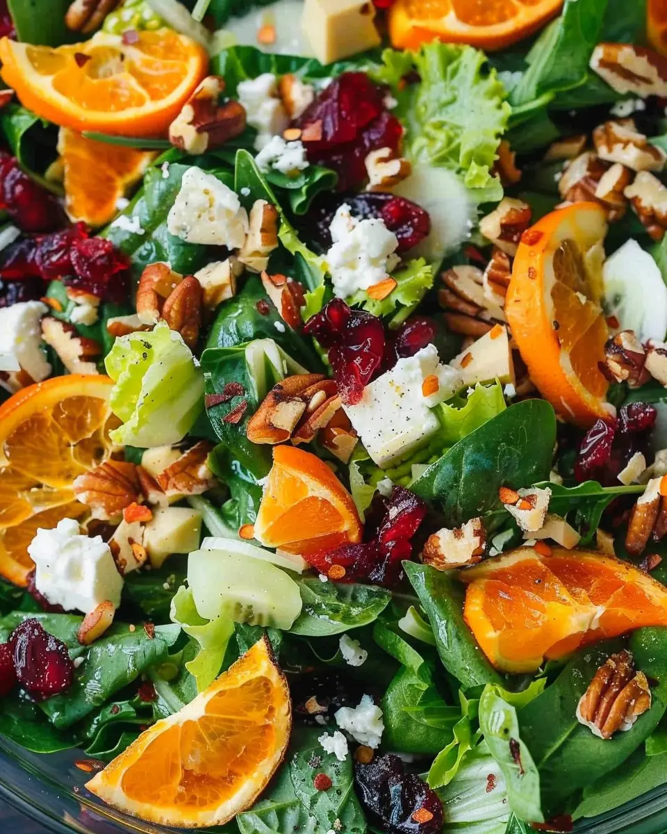 Winter Salad Delight: Refreshing, Wholesome, and Turkey Bacon-Topped