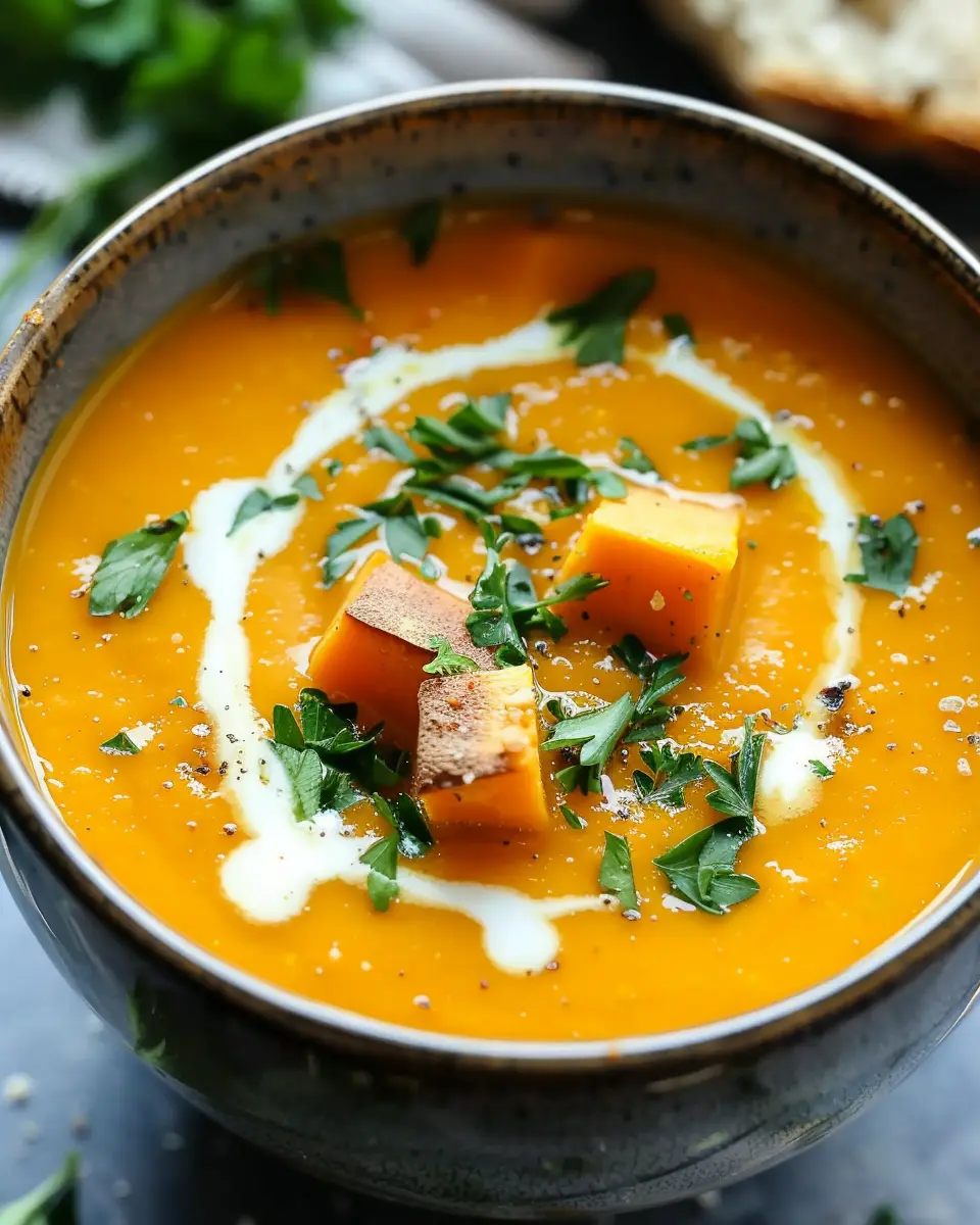 Sweet Potato Soup: Best Creamy Recipe with Turkey Bacon Delight