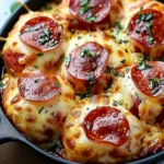 Cheesy Pepperoni Pizza Bombs