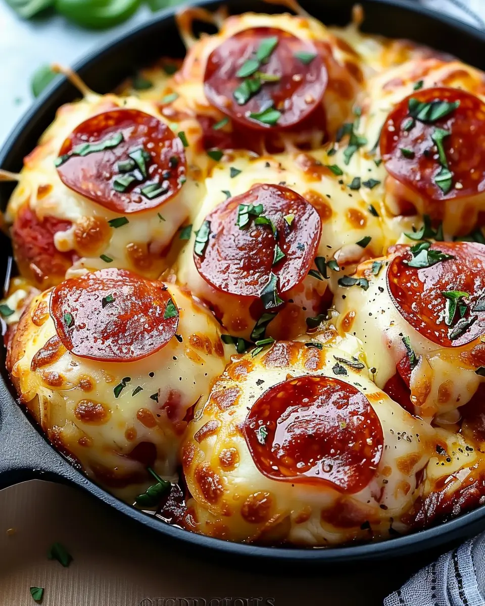 Cheesy Pepperoni Pizza Bombs: Easy and Indulgent Homemade Snack