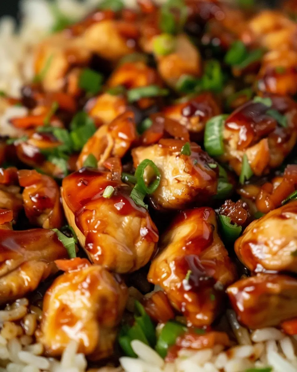 One-Pan Bold Honey BBQ Chicken Rice: Easy Comfort Food Delight