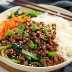 Korean Ground Beef Bowl