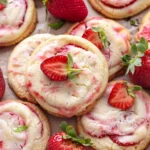 Strawberry Cheesecake Cookies