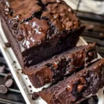 Hot Fudge Brownie Bread