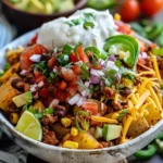 Loaded Potato Taco Bowl