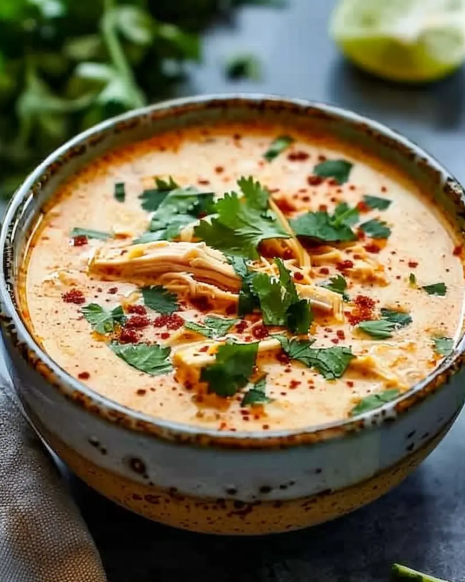 Creamy Chicken Enchilada Soup: A Cozy, Indulgent Delight
