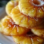 Pineapple Upside Down Sugar Cookies