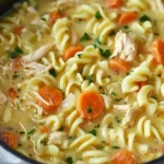 Crack Chicken Noodle Soup